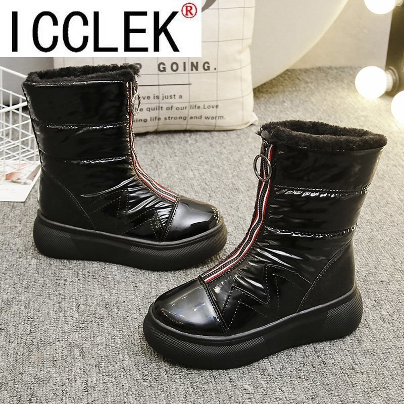 Las mujeres abrigo De invierno Botas botines De Mujer zapatos De plataforma De Mujer Botas De invierno zapatos De Mujer Botas De Mujer