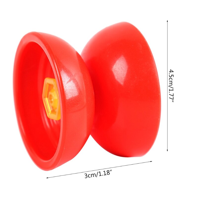 B2EB 3 Pieces Looping Yoyos DIY Magic Yo Yo Ball Plastic String Ball Classroom Prizes