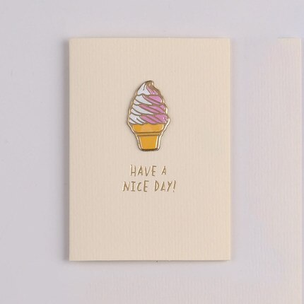 Mini Greeting Card Pure Color Good Luck/For you Card Kids Small Card Valentine Teacher Mother Message Card: No.01