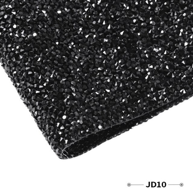 Tapis de Table pour Nail Art en diamant, avec strass brillants, lavable, support de manucure, coussin d&#39;entraînement pour Salon de beauté, 40x25CM: JD10