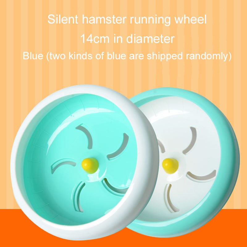 Hamsterhjul lydløst løbehjul træningshjul til små dyr hamster kæledyr lille træningslegetøj hamster tilbehør