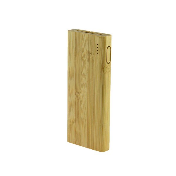 Bambu eco-amigável 5000 mah do banco de potência ksix
