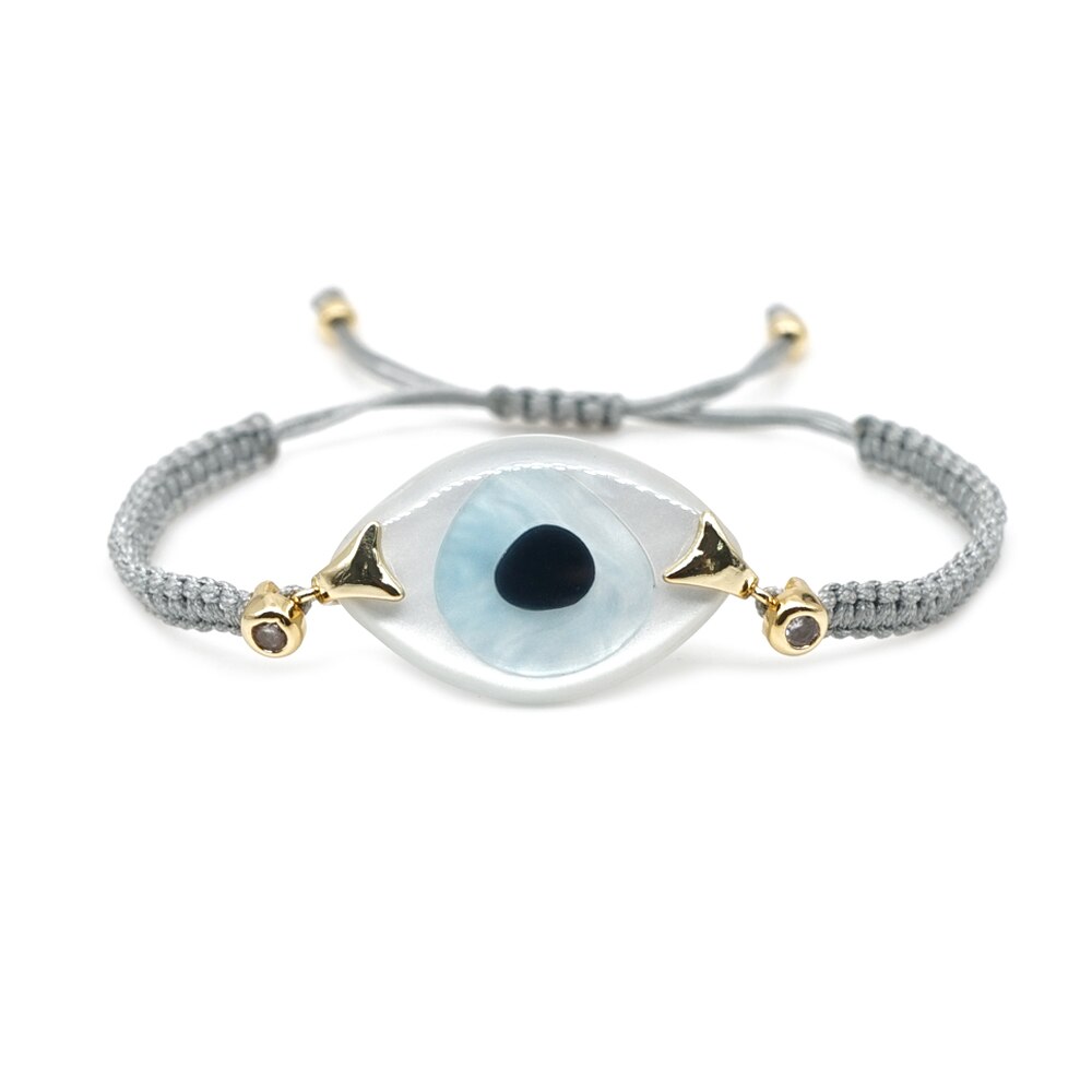Go2 boho ins turkse boze oog armband voor vrouwen sieraden gevlochten vriendschapsarmbanden geweven pulseras sieraden: B-b190055a