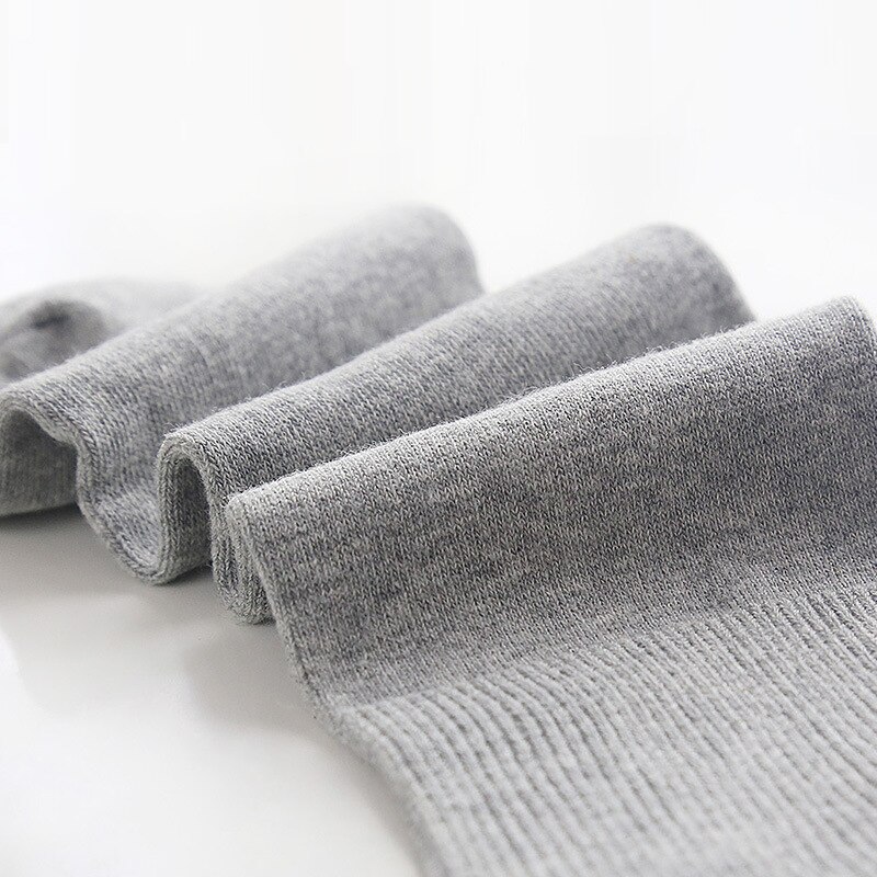 Men Loose Welt Combed Cotton Seamless Diabetic Socks For Diabetes Edema Thick Leg Nursing Sox Solid Color