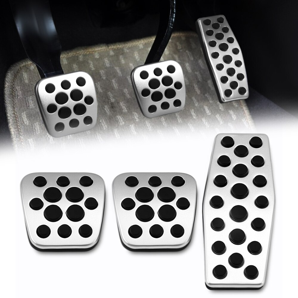 Aluminium pedaalbeschermers voor chevrolet cruze trax malibu voor opel mokka astra j insignia