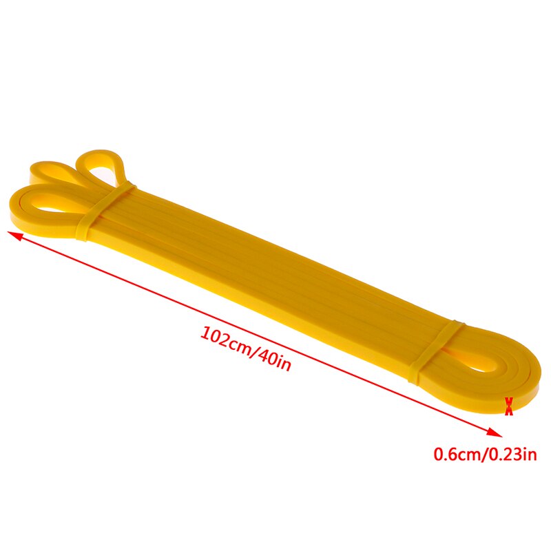 1Pair Fitness Rubber Bands Resistance Band Yoga Athletic Elastic Bands Loop Expander For Exercise Sports Equipment