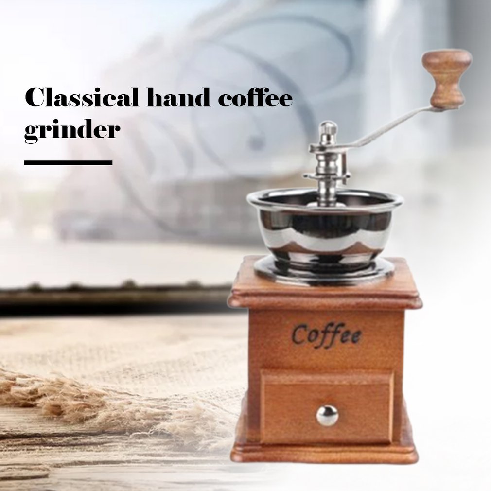 Manuell kvarn kaffekvarn hushållsminikvarn sojabönmalning aluminiumoxid keramisk kvarn lätt att rengöra