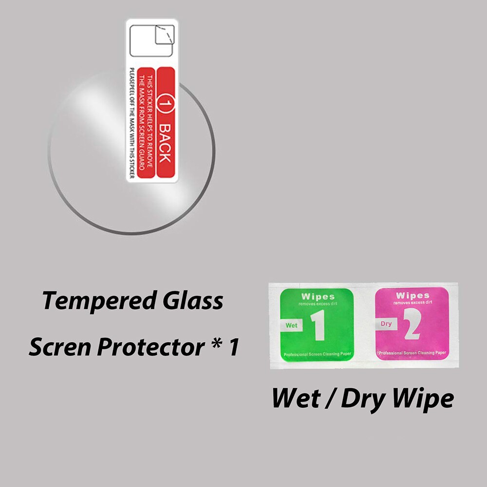 Ochronne szkło hartowane dla Garmin S6 S60 S62 S40 Screen Protector dla Garmin S6 S60 S62 S40 inteligentny zegarek szkło hartowane: 1 Pcs / Garmin Approach S40
