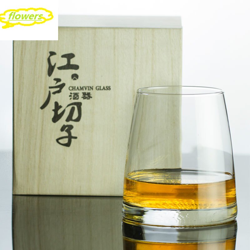 Japan edo kiriko krystal kunstværk whiskykrus mountain moon kunstnerisk undfangelse whisky gammeldags glas vinsmagning tumbler