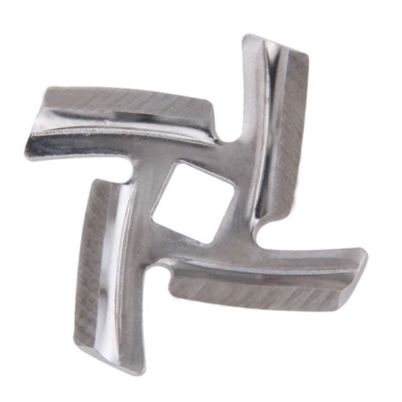 1Pc Hole 8mm Stainless Steel Meat Grinder Blade Spare Part For MGB Series