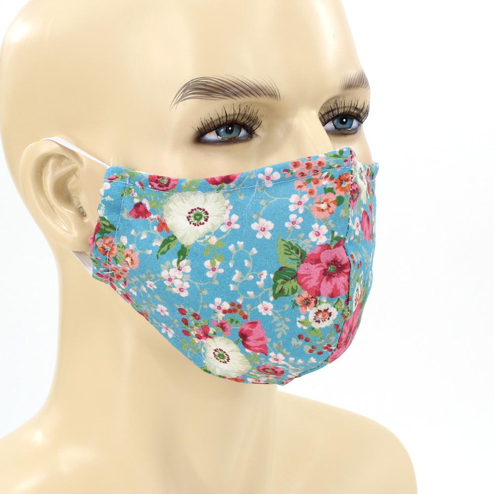 Mascarilla higienica reutilizable de microfibra fabricada en España con funda interior para filtro e innovador sistema de cierre: MULTI