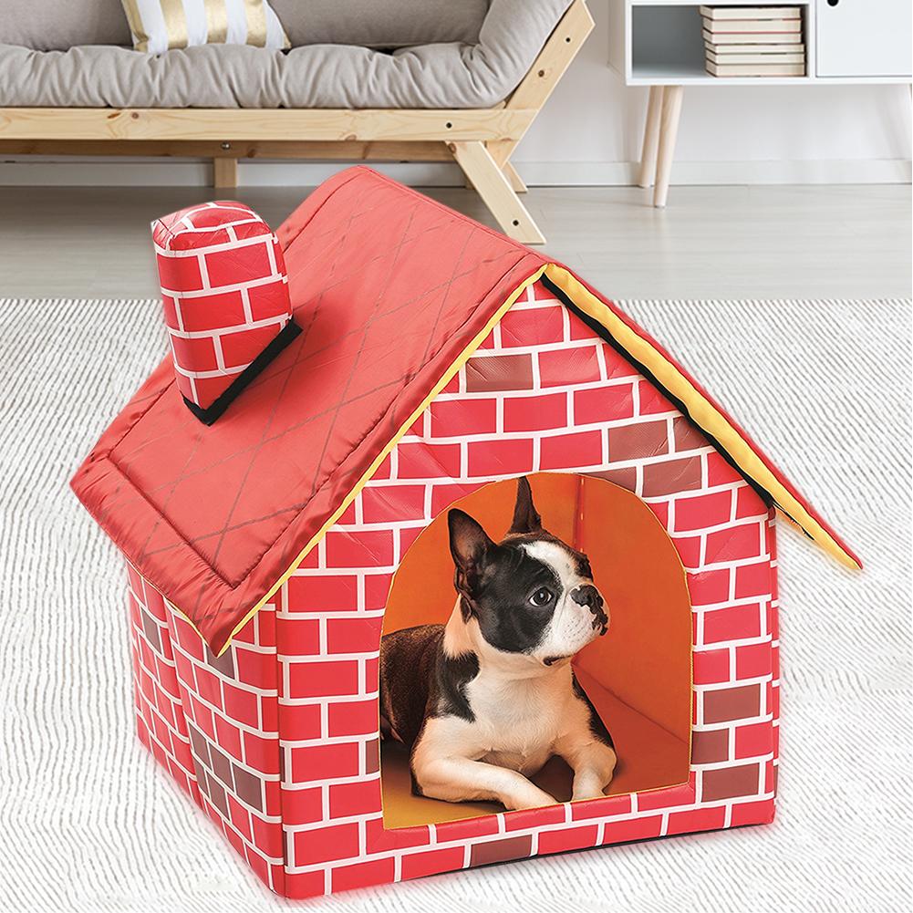 Dog House Skillful Manufacture Portable Dog House Foldable Small Footprint Pet Bed Tent Cat Puppy Kennel Nest