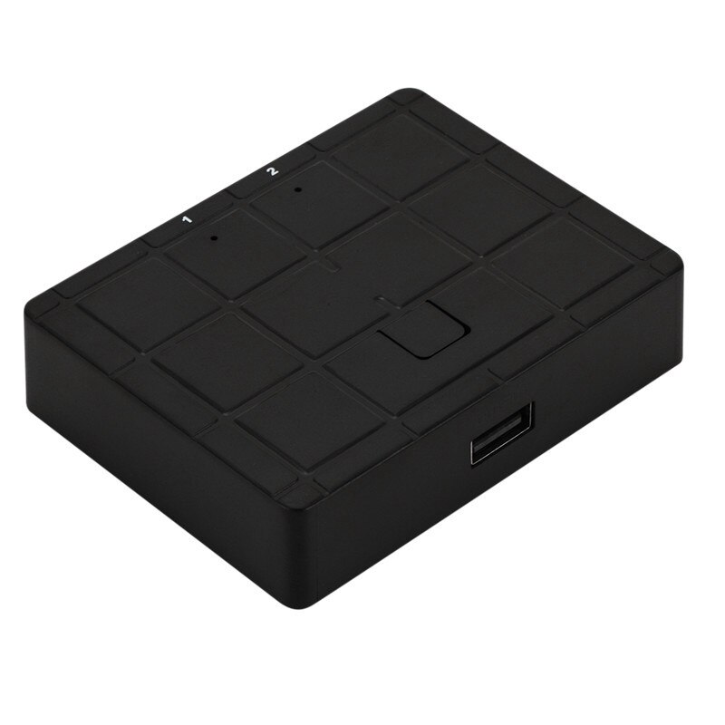 Usb 2.0 Switcher High Speed 2 Port Usb Switch for Keyboard Mouse Printer Monitor Switch Selector: Default Title