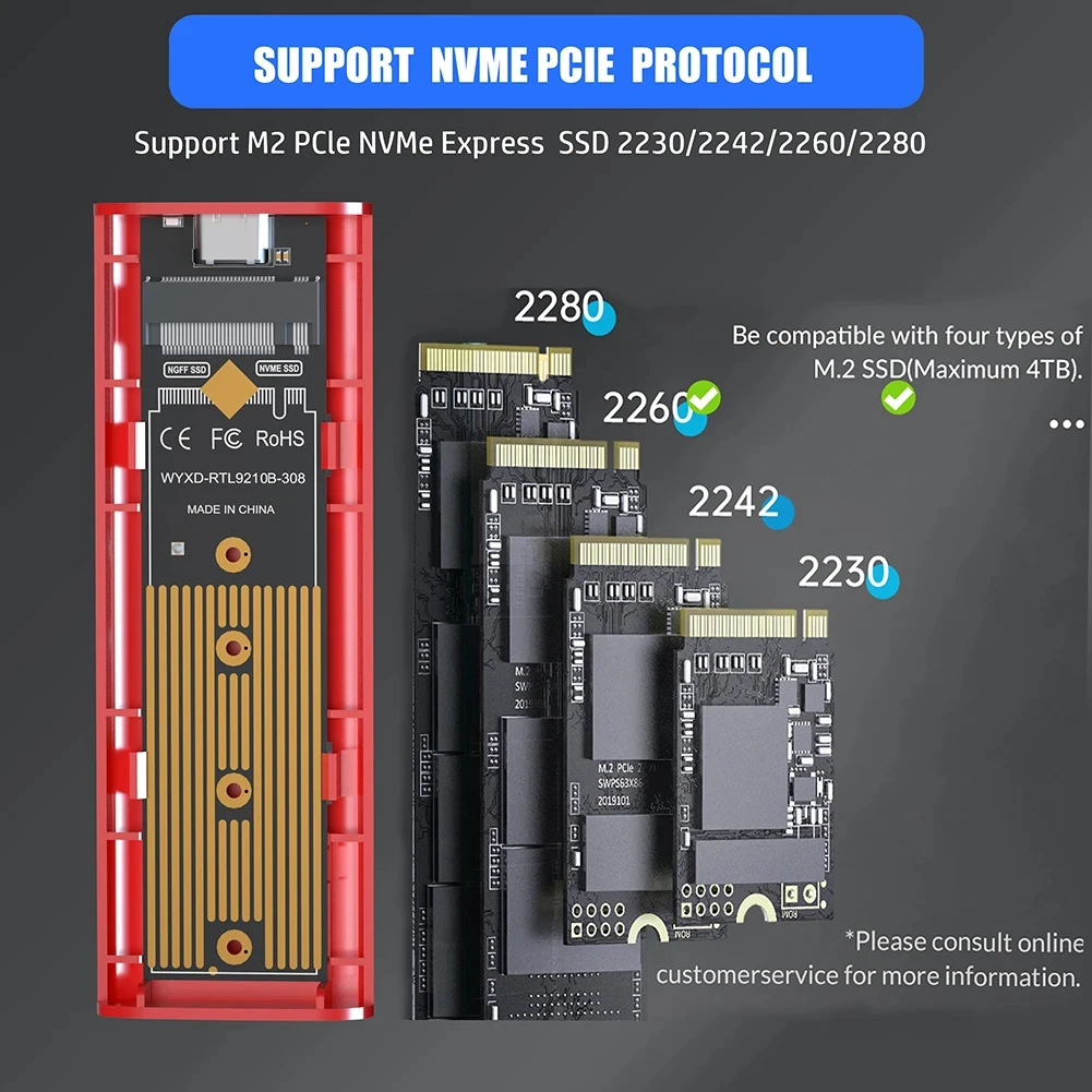 M2 ssd caso m.2 nvme sata ssd gabinete adaptador 10gbps usb 3.2 gen2 usb c gabinete externo suporta chaves m e b e b & m