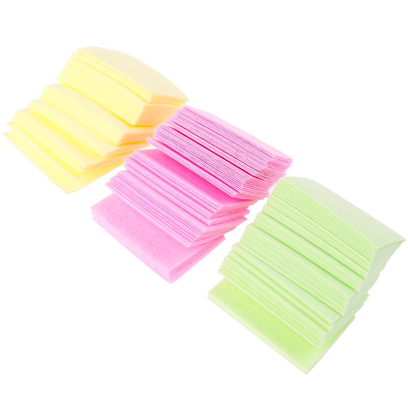 1000 Stks/set Nagellak Remover Nail Doekjes Bad Manicure Gel-Pluizende Doekjes Non-woven Servetten Voor Nagels nail Art Tool