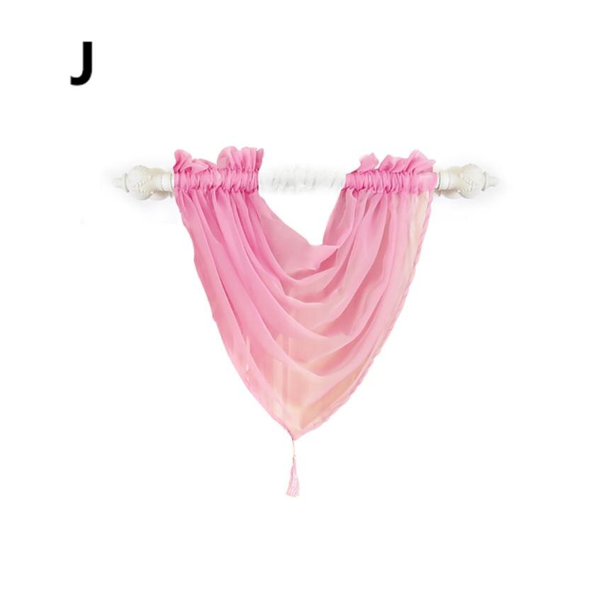 Voile Curtain Swags All Colours Pelmet Valance Net Curtains Voile Swag t1226: J