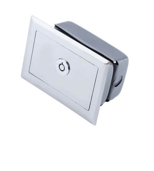 Upp och ner stopp 3 knappars rullgardin garageport omkopplare kassettkåpa + nyckel