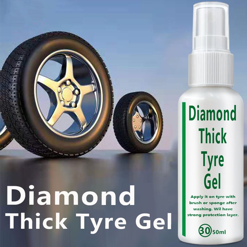 Car Tire Protector Bright 50ML Wax For Car Tires Restoration Agent Tire Protector Tire Restoration Accessory