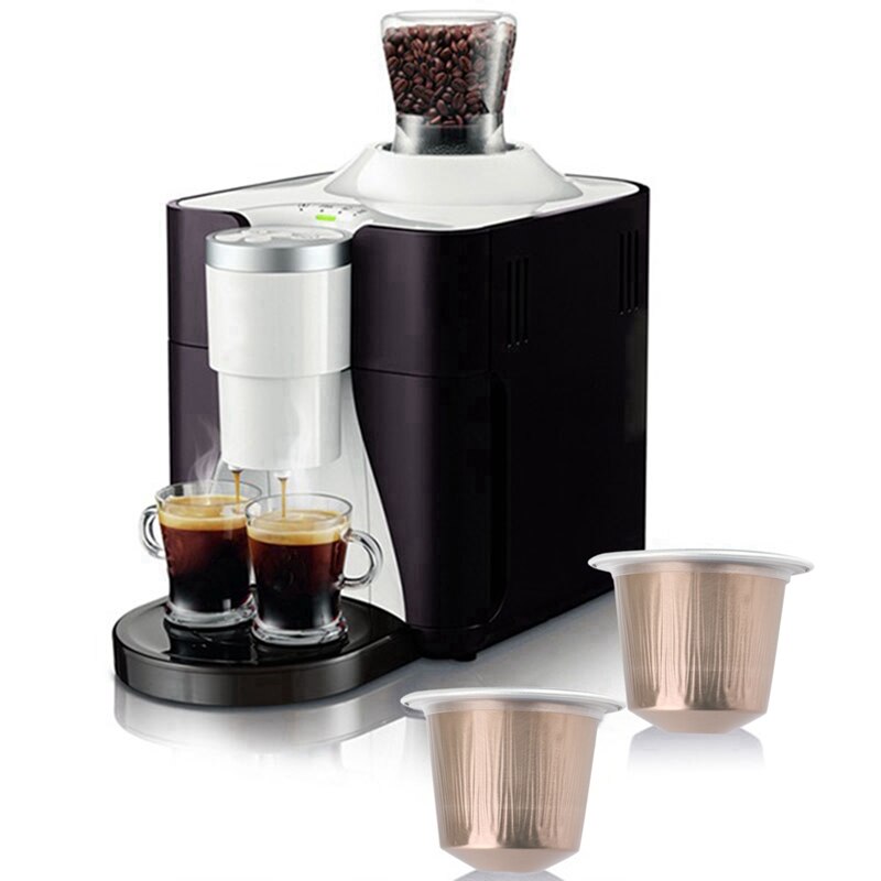 Refillable Coffee Capsule Cup Disposable for Nespresso Pod for Automatic Coffee Machine Food Package Coffee Capsules