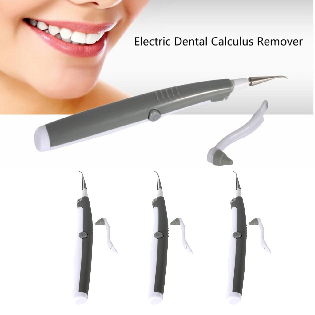 3 Pieces Portable Electric Tooth Cleaner Tool Floss Tooth Pick for Men Women