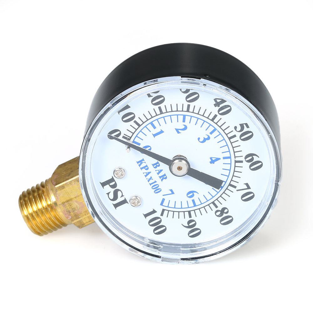 1/4 zoll NPT 0 ~ 100psi Dual Skala Mechanische Man... – Grandado