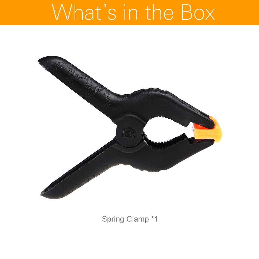 Plastic Tight Clip Clamp Photographic Equipment Universal Use for Photography Paper Background Backdrop Stand Holder