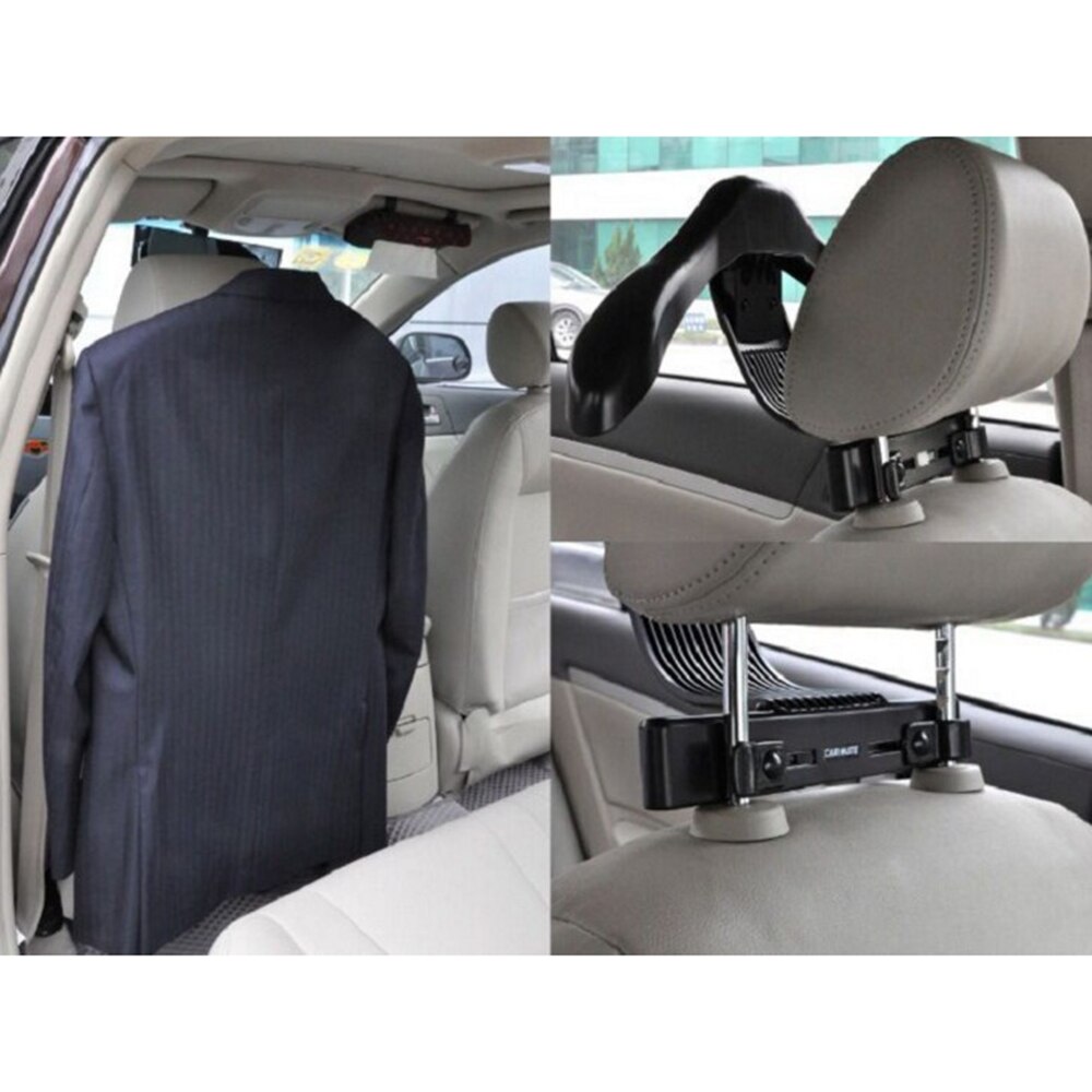 1 stks Handige Autostoel Haak Hanger Hoofdsteun Kleerhanger Auto Seat Terug Kleren Suits Holder Hanger