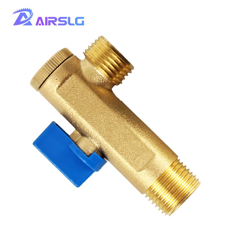 1/2" DN15 Electric Timer Auto Water Valve Electronic Drain Solenoid Valve for Air Compressor Condensate AC220V DC24V