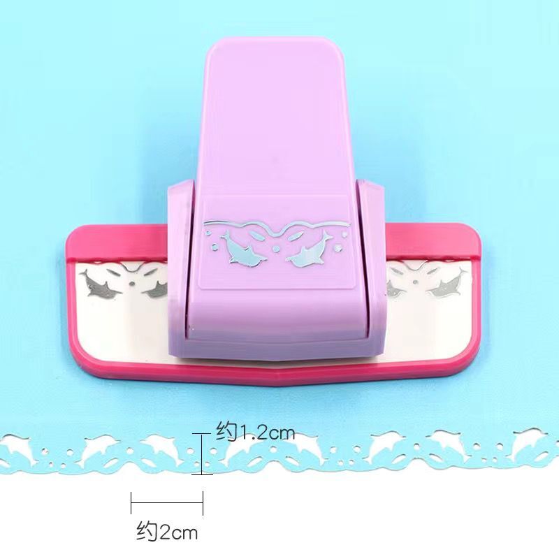 Effortless Flower Hole Punch Paper Craft Punches For Scrapbooking Puncher Machine Paper Cutting DIY Tools Office Stationery: D