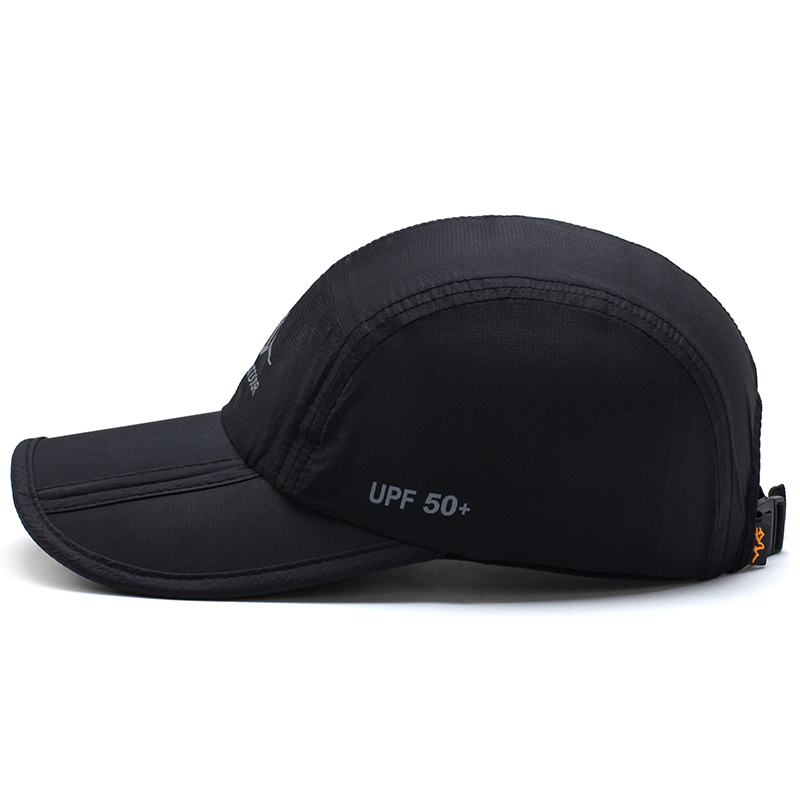 [AETRENDS] Ultradunne Sneldrogend Vouwen Baseball Cap Mannen Vrouwen Zomer Hoed Reizen Zonnescherm Hoeden Z-5119