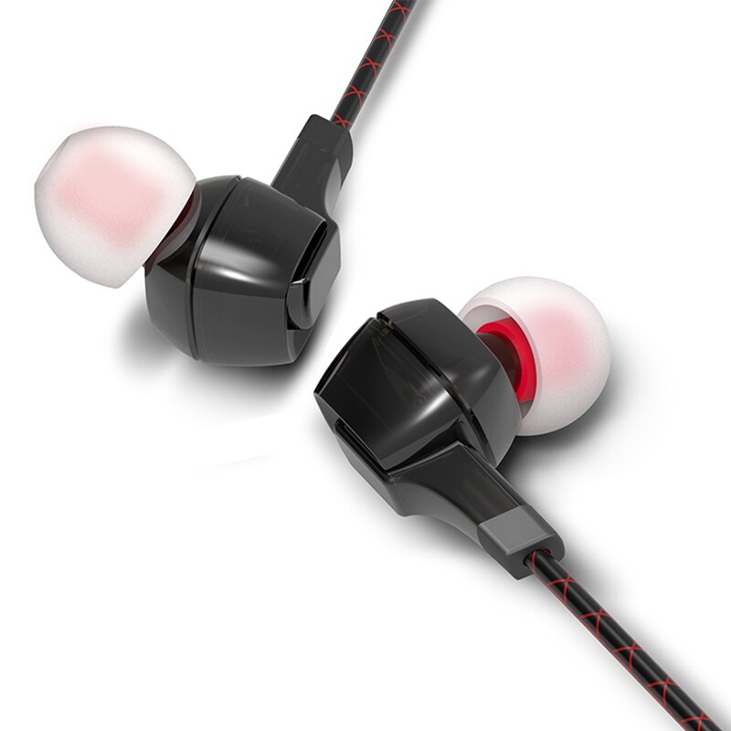 FIIO F1-auriculares para monitor, dinámicos, con micrófono