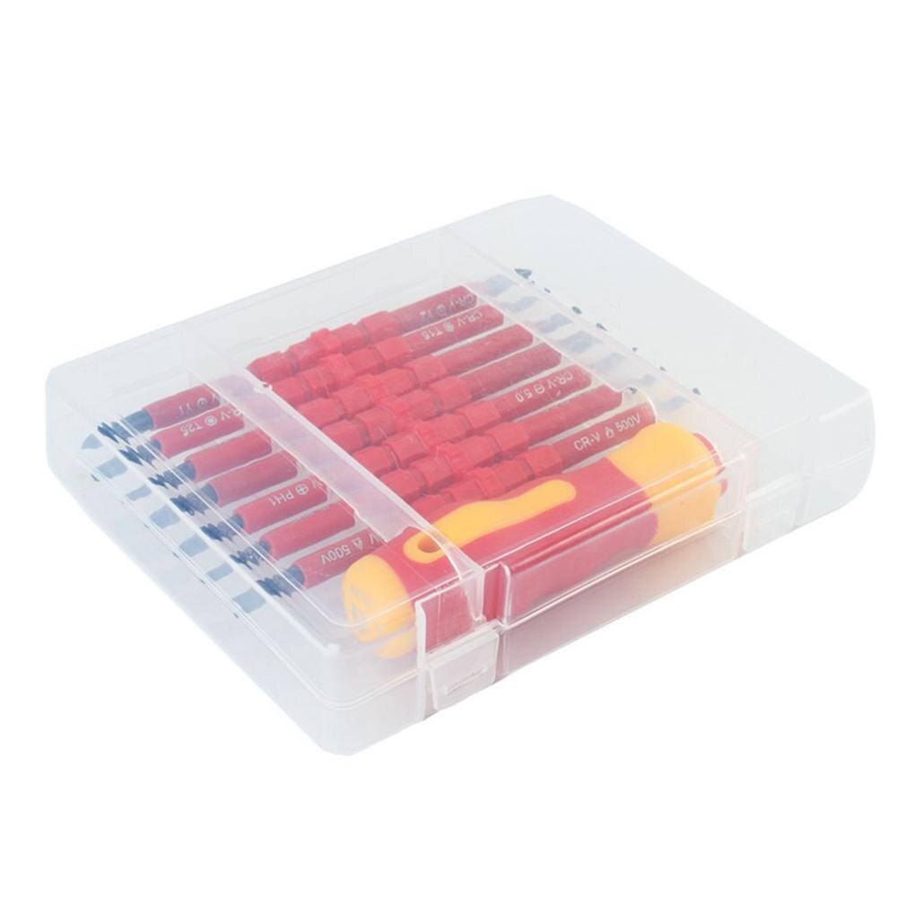 Insulated Screwdriver Set 8 Piece Electrical Electrician Hand Tool Multifunctional Household Opening Repair Precision Tool Set