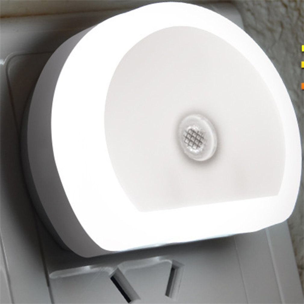 Light Sensor LED Night Light with Dual USB Wall Charger Plug US / EU Plug