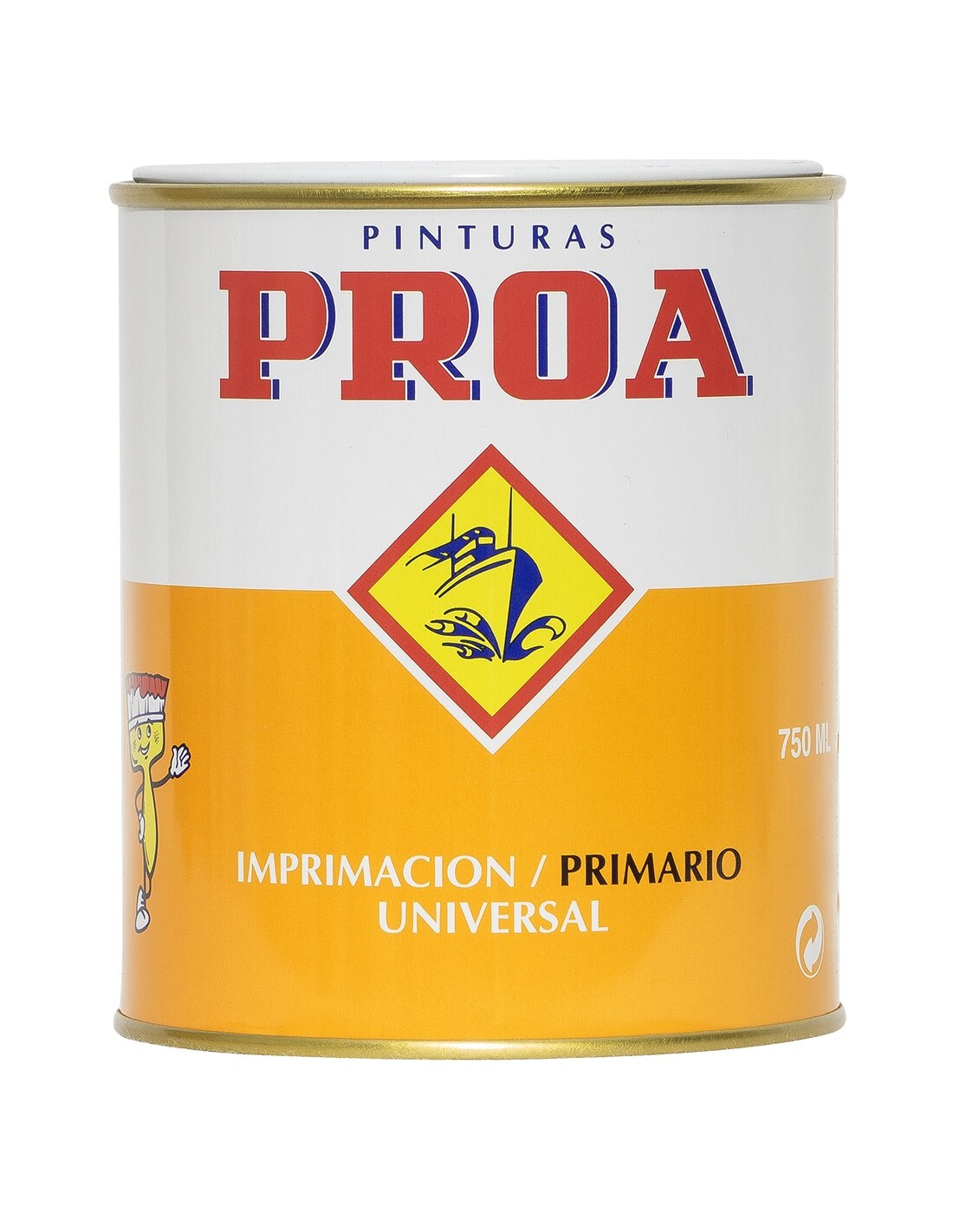 Imprimación universal "proa" gris medio ral 7042