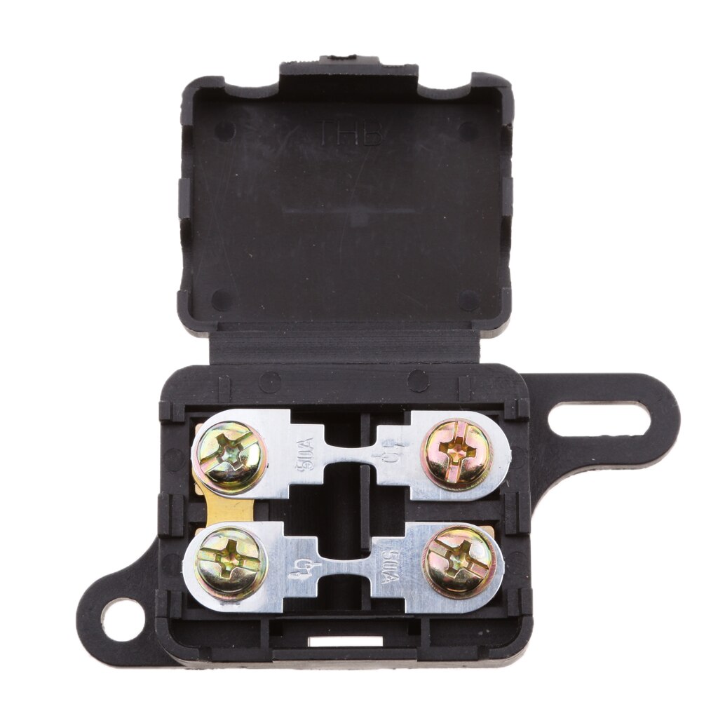 Caja de fusibles para coche, fusible de la motocicleta, montaje de 32V, impermeable con cubierta, ANS / ANF / ANG