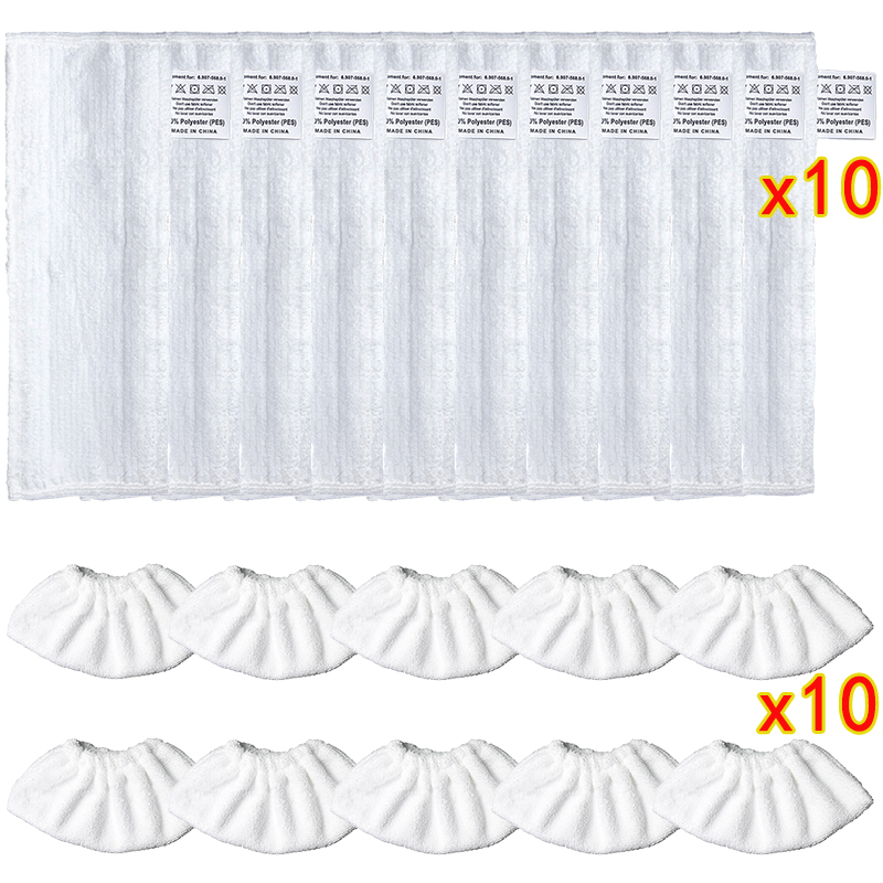 Mop Doek voor Karcher Easyfix SC2 SC3 SC4 SC5 Stoomreiniger Microvezel Vloerreiniging Pad mop doek Stoomreiniger Accessoires: Rood