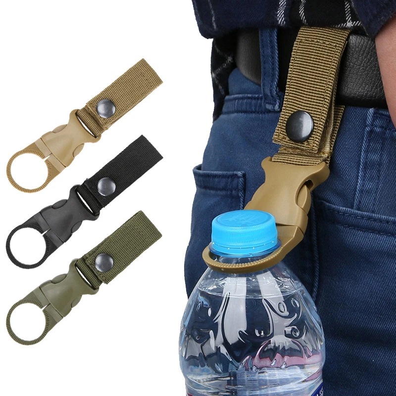 Gesp Haak Waterfleshouder Clip Outdoor Nylon EDC Klim Karabijnhaak Riem Rugzakhanger Kamp Karabijnhaak Riemclip
