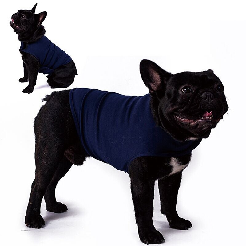 Baumwolle Angst Linderung Hund Jacke wickeln Brust Beruhigende Weste betonen Freies Donner Weste für Chirurgie Erholung Haustier Hemden Accessori