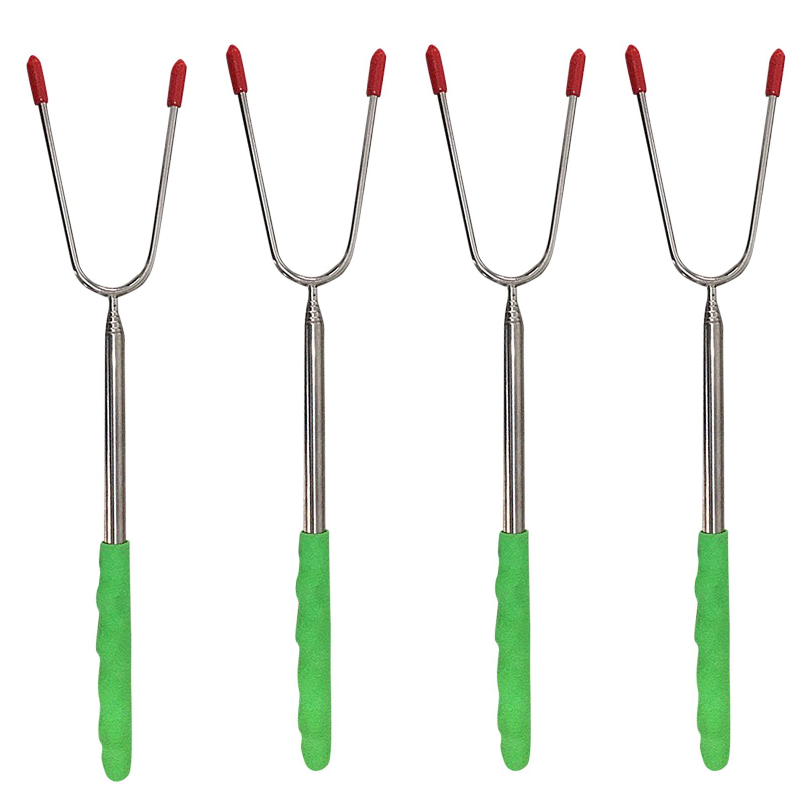 Stainless Steel Grilled Meat Barbecue Fork Fruit Fork Dessert Fork BBQ Tool Meat Forks Cooking BBQ Motor Automatic Outdoor #41: GN