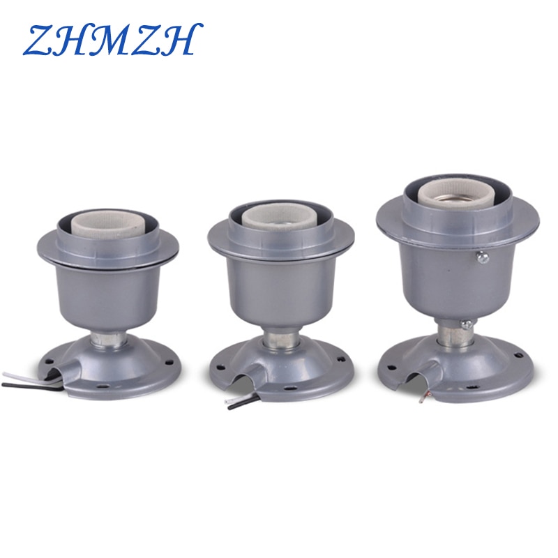 E27 lampe utgangspunkt aluminium støping gruvedrift lampe lokk  e40 aluminium-dekke lampeholder energisparende lamper tykkere sokkel