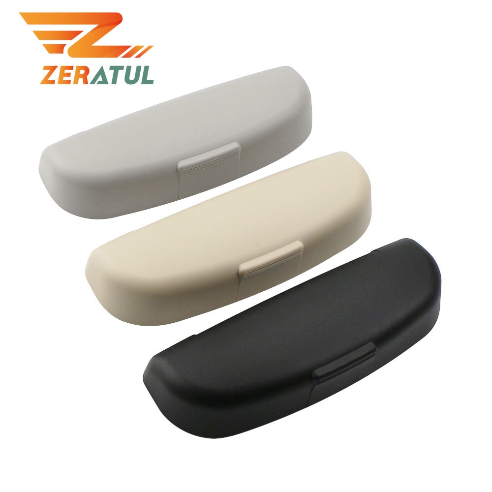 Zeratul Auto Glasses Case for Skoda Fabia Superb Rapid Yeti for BYD F3 F10 S6 G3 F0 F3R Car Sunglasses Sunglass Holder Box Case