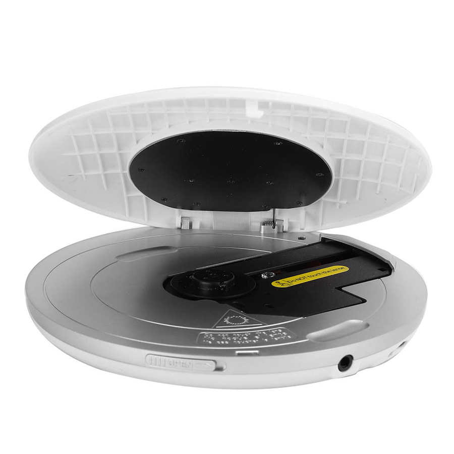Bærbar cd-afspiller hifi bluetooth-afspiller understøttelse af afspilningsenhed hukommelseskort cd musik-diskafspiller med lcd