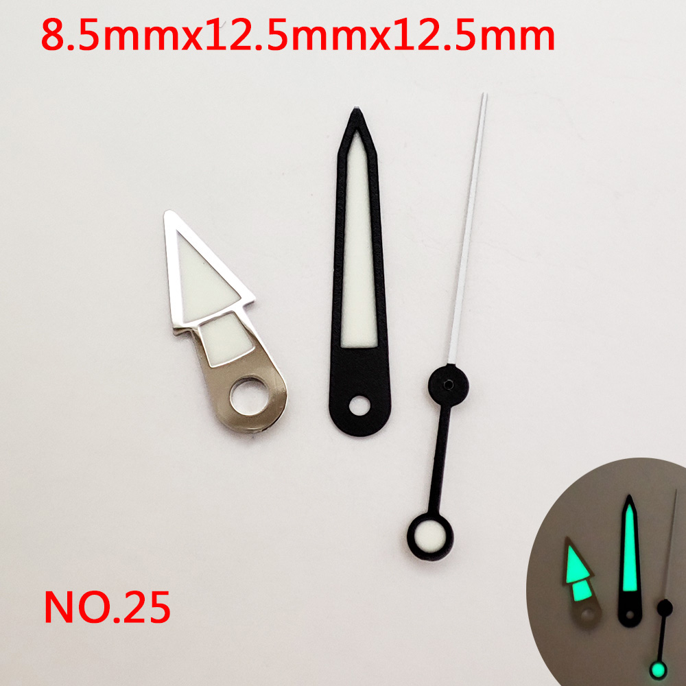 Horloge Accessoires NH35hands Pointer Groene Super Lichtgevende, Horloge Pointer Geschikt Voor NH35, NH36 Beweging