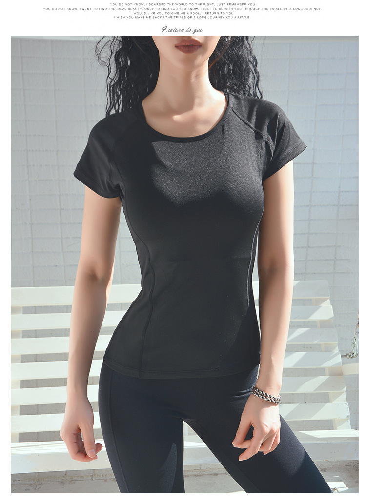 Vrouwen Zomer T Shirts Slim Fit Voor Sport Fitness Yoga Korte Mouwen Yoga Top Mesh Womens Gym Shirt Sport Wear