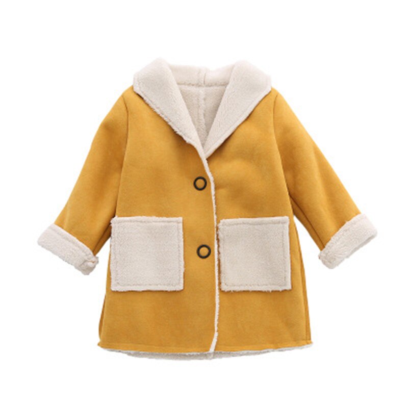 New Middle Children Cotton Jackets Kids Fleece Thick Outerwear Winter Girls Boys Warm Down Coats Baby Clothes Outdoor Coats
