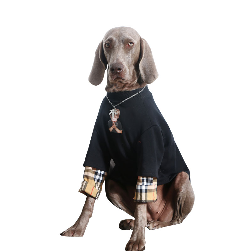 Large Dog Clothes Spring Autumn Winter T Shirt Labrador Golden Retriever Husky Doberman Thicken Warm Dog Clothes Dog Sweater