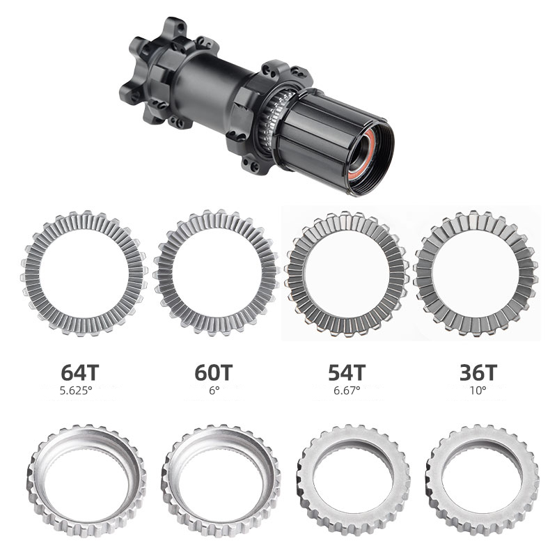 Kit de serviço mtb, cubo de bicicleta de estrada, estrela, catraca sl, 36 54 60 64 dentes, para grupo de rodas dt, 190 240s 340 350 440 540, peça de cubo de bicicleta