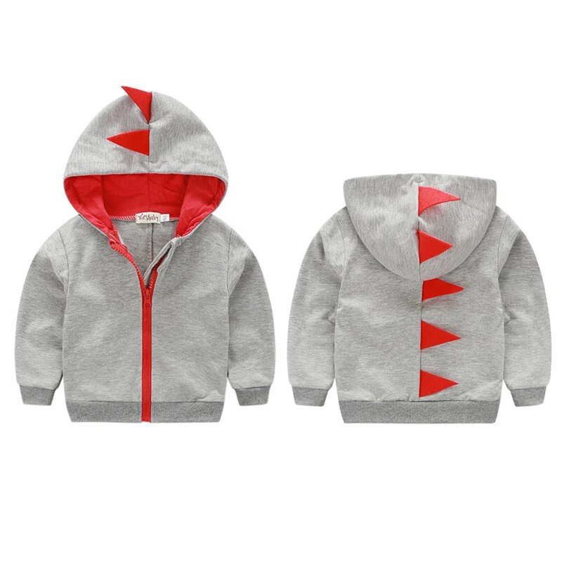 Warm Outerwear Winter Coat Boys Clothes Cartoon Children Baby Boy Long Sleeve Hoodie Jacket