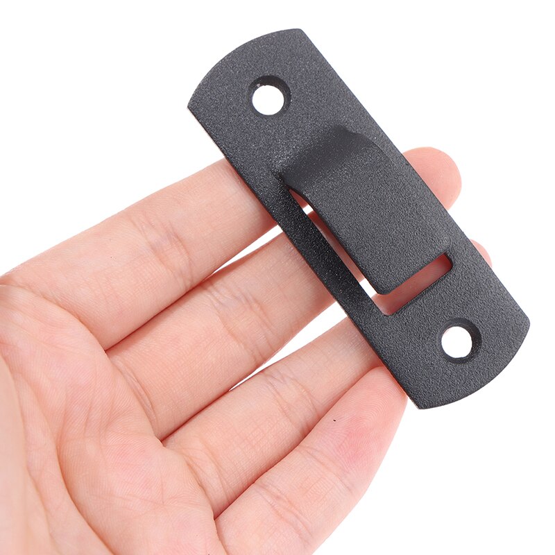 1set T Stainless Steel Metal Hook Latch Lock Texture Country Rustic Right Angle Sliding Door Buckle
