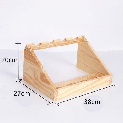 Holz Wein Halter Massivholz Einfache Wein Halter Kreative Handarbeit Wohnzimmer Dekorative Schrank Wein Display Lagerung Racks: B2